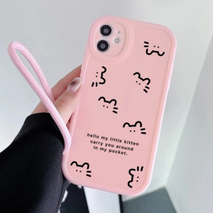 Cartoon Graphic 2  Cover IPhone 13 Pro  With Lanyard