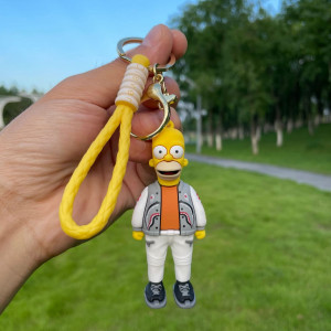 Silicone Keychain-The Simpsons  2