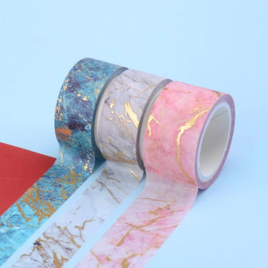 3 Rolls Marble Pattern Random Washi Tape