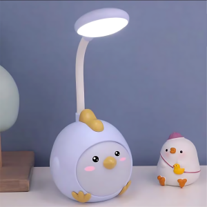 Acrylic Chicken Lighting Lamp-Light Blue