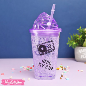 Frozen Ice Cup-Purple My Cup