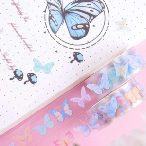 5 Rolls Butterfly Pattern Washi Tape ( 200 CM )