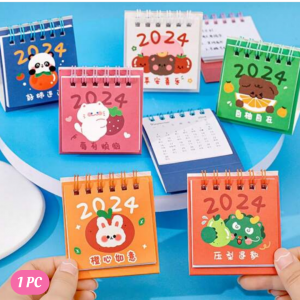 1pc Number Graphic  Random Mini Desk Calendar 2