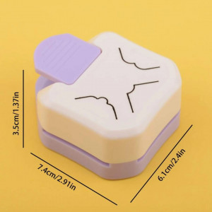 1pc Color Block Corner Rounder