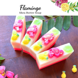 Hand Made Soap-Flamingo