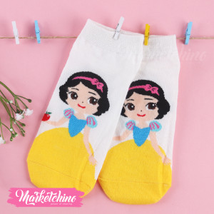  Foot Socks-Snow White