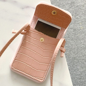 Solid Cover iphone 13  With Card Slot & Strap