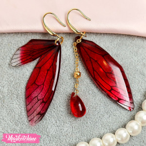 Resin Earrings - Butterfly Wing