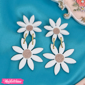 Polymer Clay Earrings - Flowers