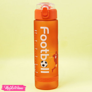Acrylic Measuring Water Bottle - Soccer Ball ( 850ml ) (Marketchino Products)