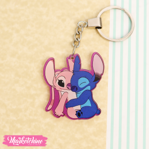 Acrylic Keychain - Couples Stitch 