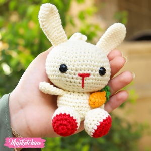 Crochet Keychain-Bunny (14 cm)
