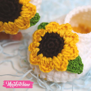 Foot Wear For Baby-Sun Flower