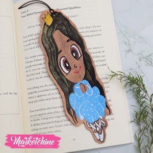 Natural Leather Bookmark-Baby Girl