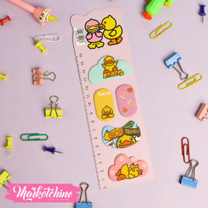 Sticky Notes-Purple Duck