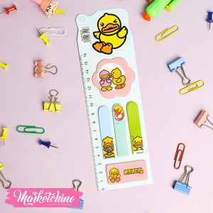 Sticky Notes-Light Blue Duck