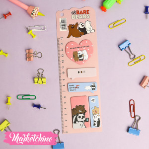  Sticky Notes- We Bare Bears-Light Purple