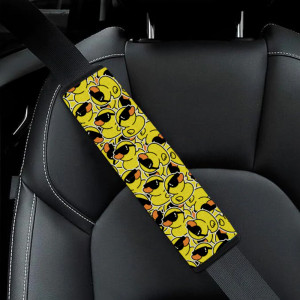 Set of 2 Covers, Cool Ducks Car Seat Belt 