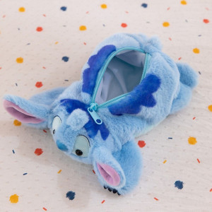 3D Velvet Multifunctional Pencil case - Stitch