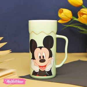 Ceramic Mug-Mint Green Mickey Mouse