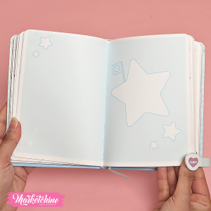 NoteBook-Light Blue Bear (A 5)