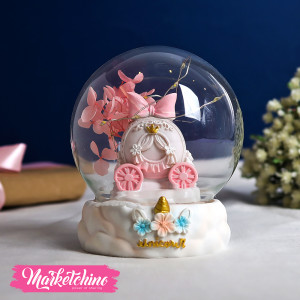 Glass Lighting Lamp-Cinderella Carriage