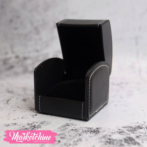 Leather Watch Box-Black 1
