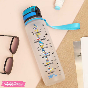 Motivational Acrylic Bottle - Donald Duck  (1 L )