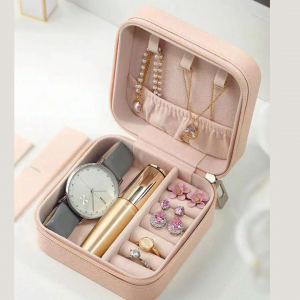 PortableTravel Accessories Box-Pink