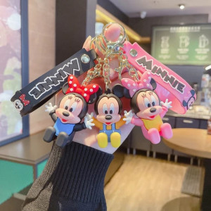 Silicone Keychain-Baby Mini Mouse