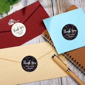 1roll Slogan Graphic Gift Wrapping Sticker