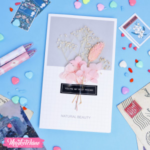 Gift Card Baby Flower-Pink