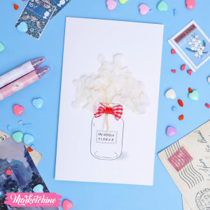 Gift Card-White Baby Flower