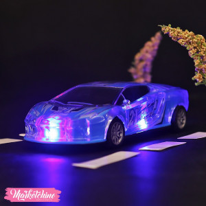 Acrylic Lighting & Sound Racing Car Toy