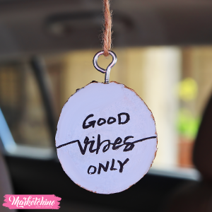 Painting Car Charm-Good Vibes Only