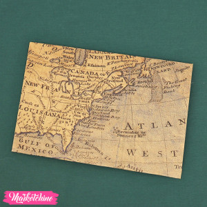 Gift Envelope - Map
