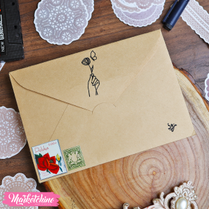 Gift Card Envelope-ليتك كنت جاري