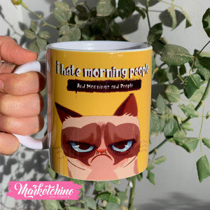 Printed Mug - I Hate Morning People