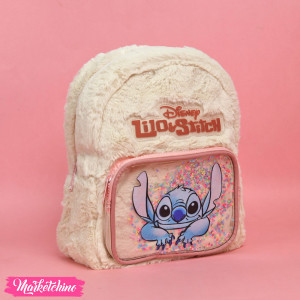 Velvet Backpack For Kids - Stitch 