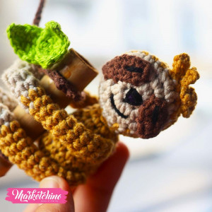Car Charm-Crochet-Sloths Animal