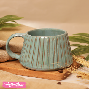 Pottery mug-Blue
