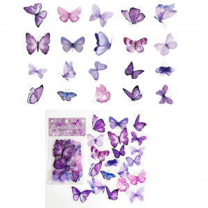 40pcs Butterfly Pattern Sticker