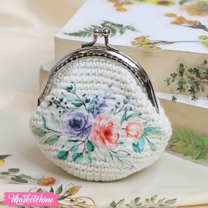 coins Holder-Colorful  Flower 