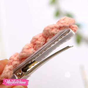Crochet Hairclips-Simon Flower