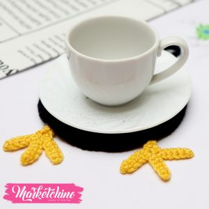 Crochet Coaster-Colorful (Set OF 4 )
