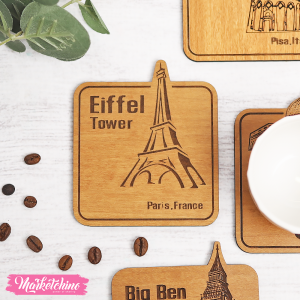 Wooden Coaster-Eiffel Tower