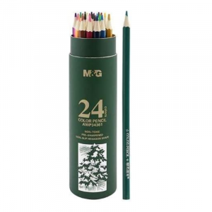 M&G Wooden Color pen (24 )