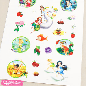 Coloring  Book Tinker Bell For Kids  (Number 1 )