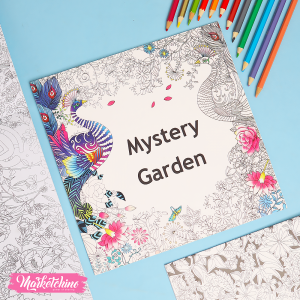 Color Book-Mystery Garden 