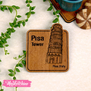 Wooden Coaster-Pisa Tower
